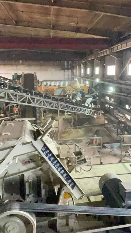 白云巖破碎生產線 白云巖破碎生產線